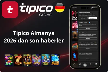 Tipico Online Casino güncel promosyonları, koşulları ve yeni oyunları