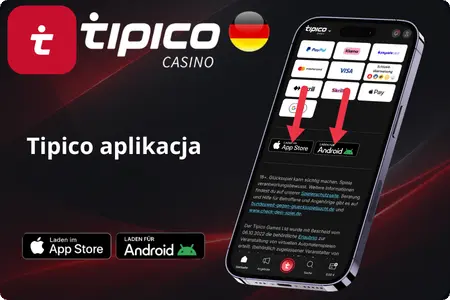 Aplikacja mobilna Casino Tipico